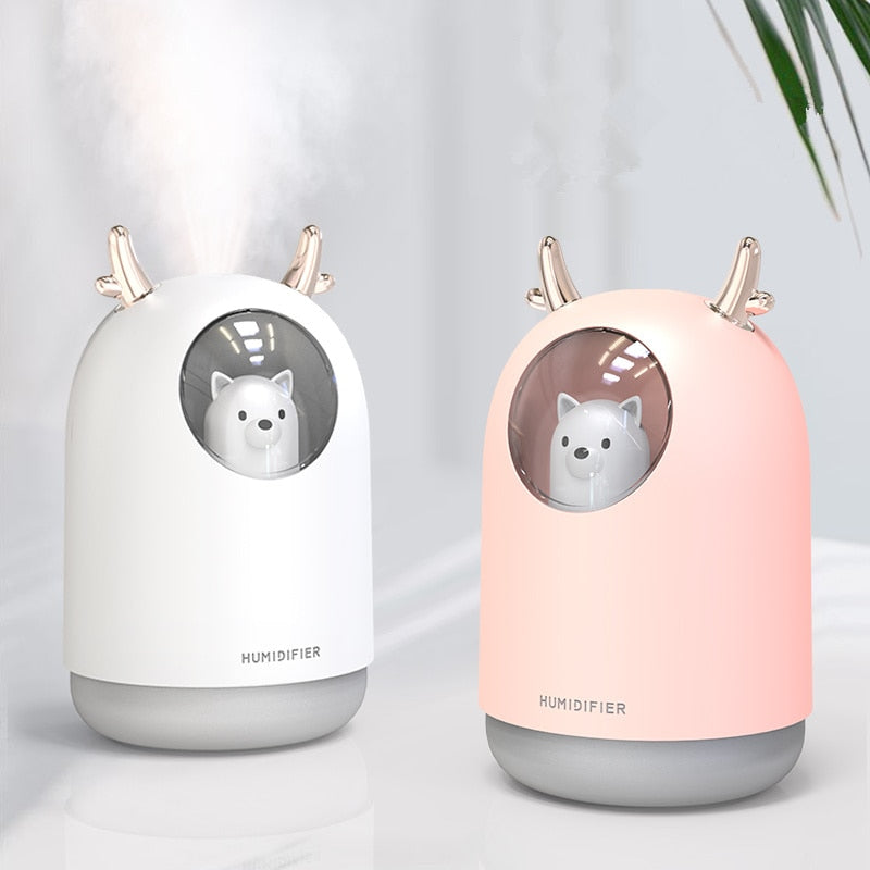 Cute Space Cat Diffuser and night light for kids