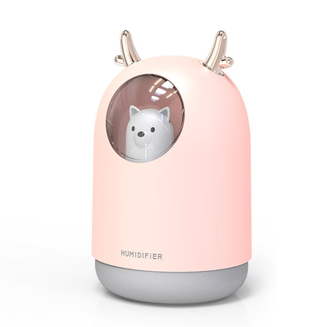 Cute Space Cat Diffuser and night light for kids