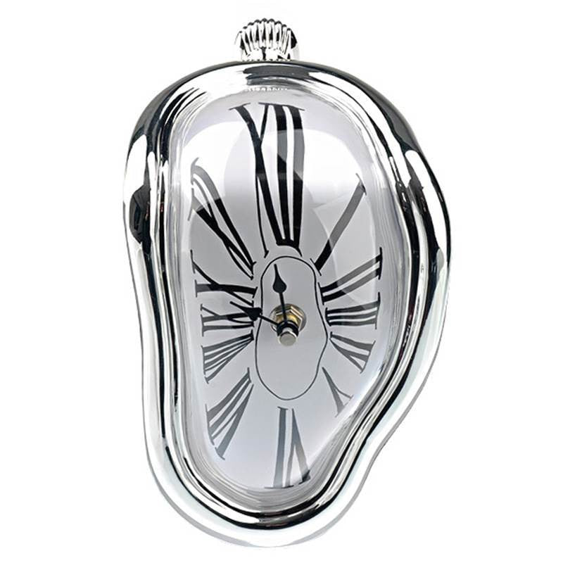 surrealist melting clock