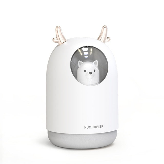 Cute Space Cat Diffuser and night light for kids