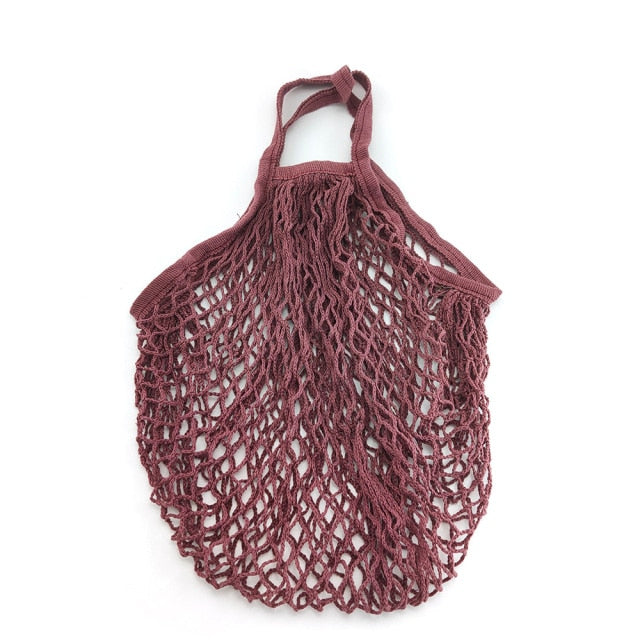 Eco-Friendly Cotton Mesh Reusable Shopping bag- MEDIUM