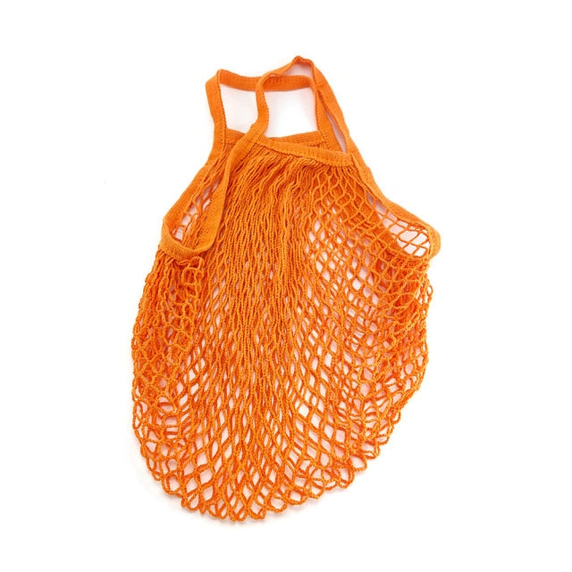 Eco-Friendly Cotton Mesh Reusable Shopping bag- MEDIUM