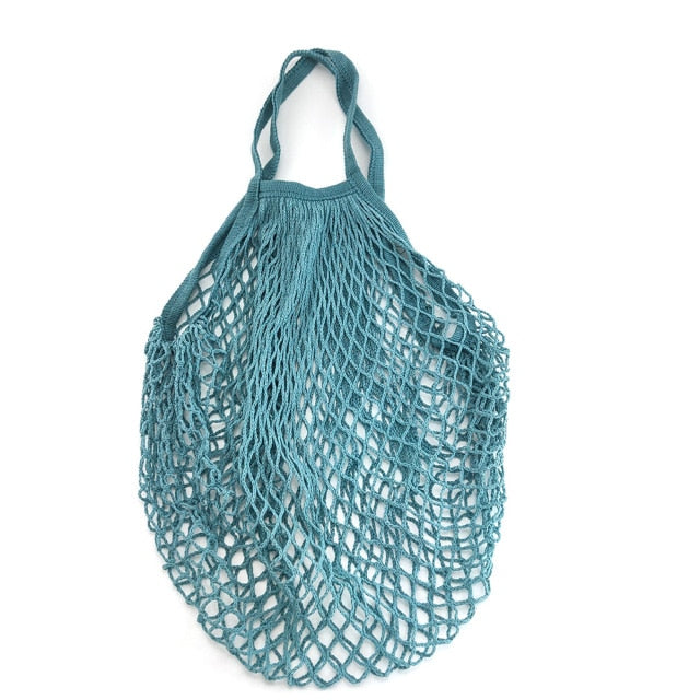 Eco-Friendly Cotton Mesh Reusable Shopping bag- MEDIUM