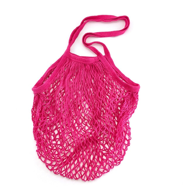 Eco-Friendly Cotton Mesh Reusable Shopping bag- MEDIUM